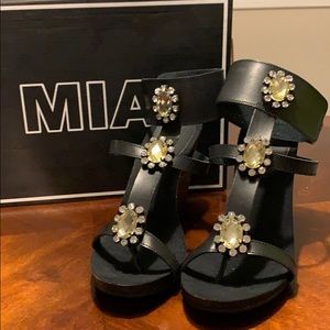 MIA “Gem” Wedge  Sandal